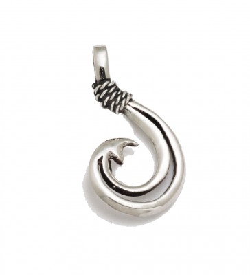 Sterling Silver Open Center Circle Hook