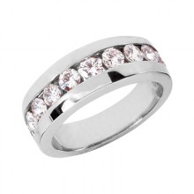 Round Wedding Band Sets