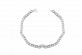 Mens Solid Round Link Necklace